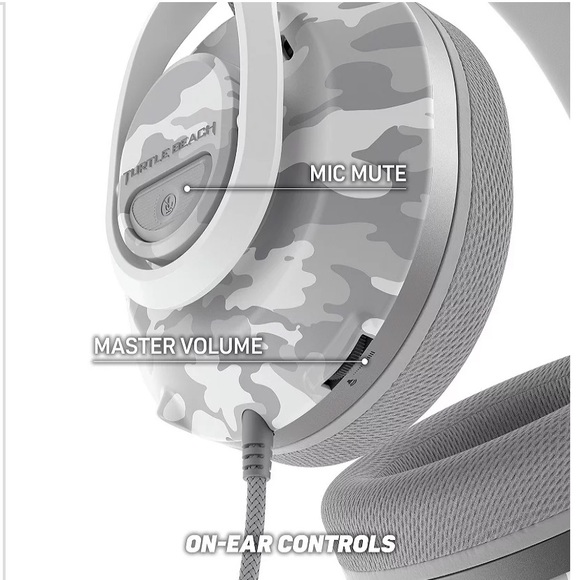 Turtle Beach Recon 500 Arctic Camo Wired Gaming Headset - Picture 3 of 12